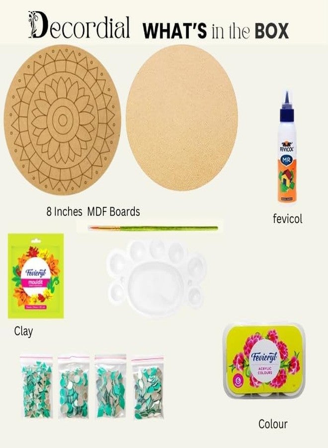 Decordial Painting Craft Kits DIY Craft Material kit for Adults, Art and Craft kit for Girls 9-12 Art Materials kit Painting Wall Decor Art kit Art kit for Adults - Image 3